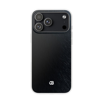 Brushed Obsidian Steel · Lite Phone Case for iPhone ·  Black