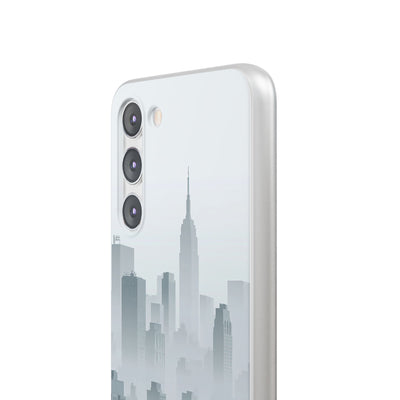 Grey Lite Phone Case for Samsung - Steel Mist Skyline