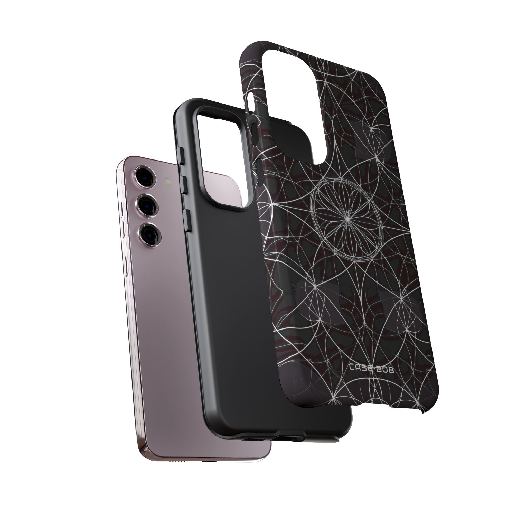 Stralende Bloem Orbit Samsung S23 Plus Case - Tough