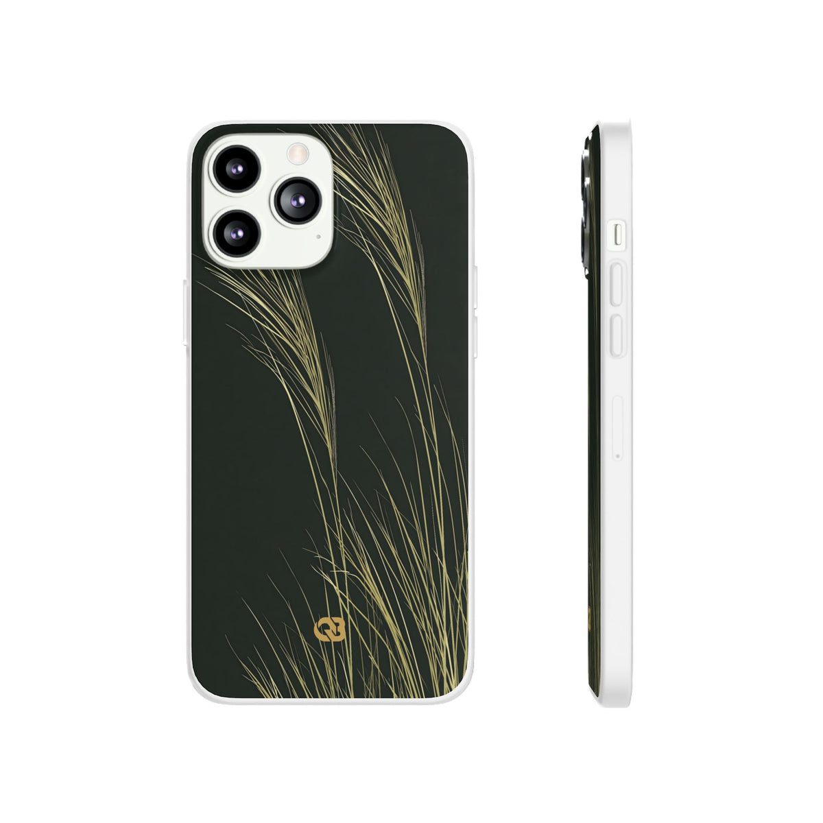 Golden Whispering Reeds · Lite Phone Case for iPhone ·  Green