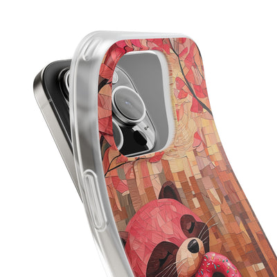 Crimson Donut Bandit · Soft Custodia per iPhone