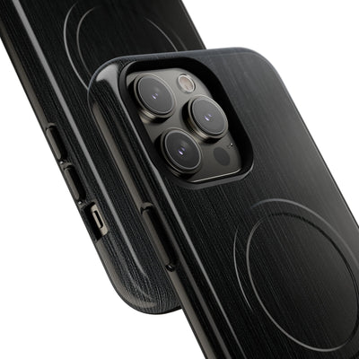 Black Tough 2.0 Magsafe Phone Case for iPhone - Brushed Obsidian Slate