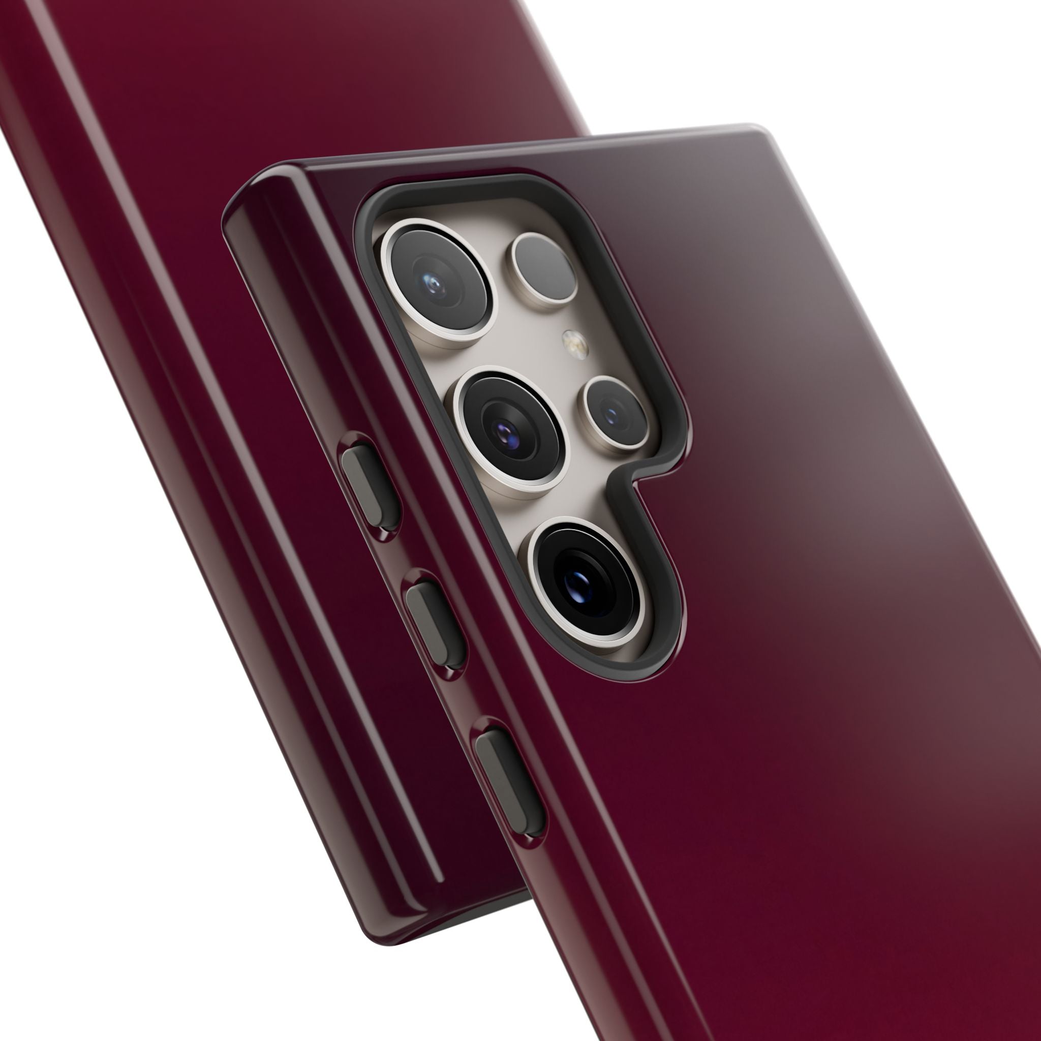 Red Tough Phone Case for Samsung - Deep Sangria Gradient