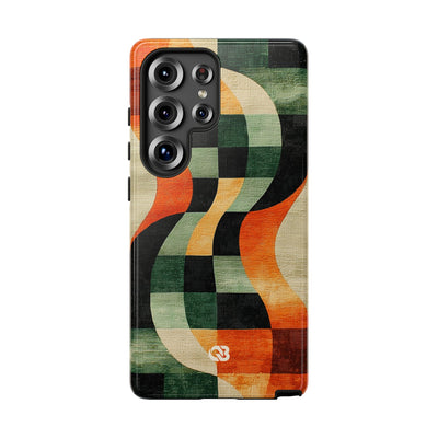 Burnt Orange Curve · Tough Handyhülle für Samsung