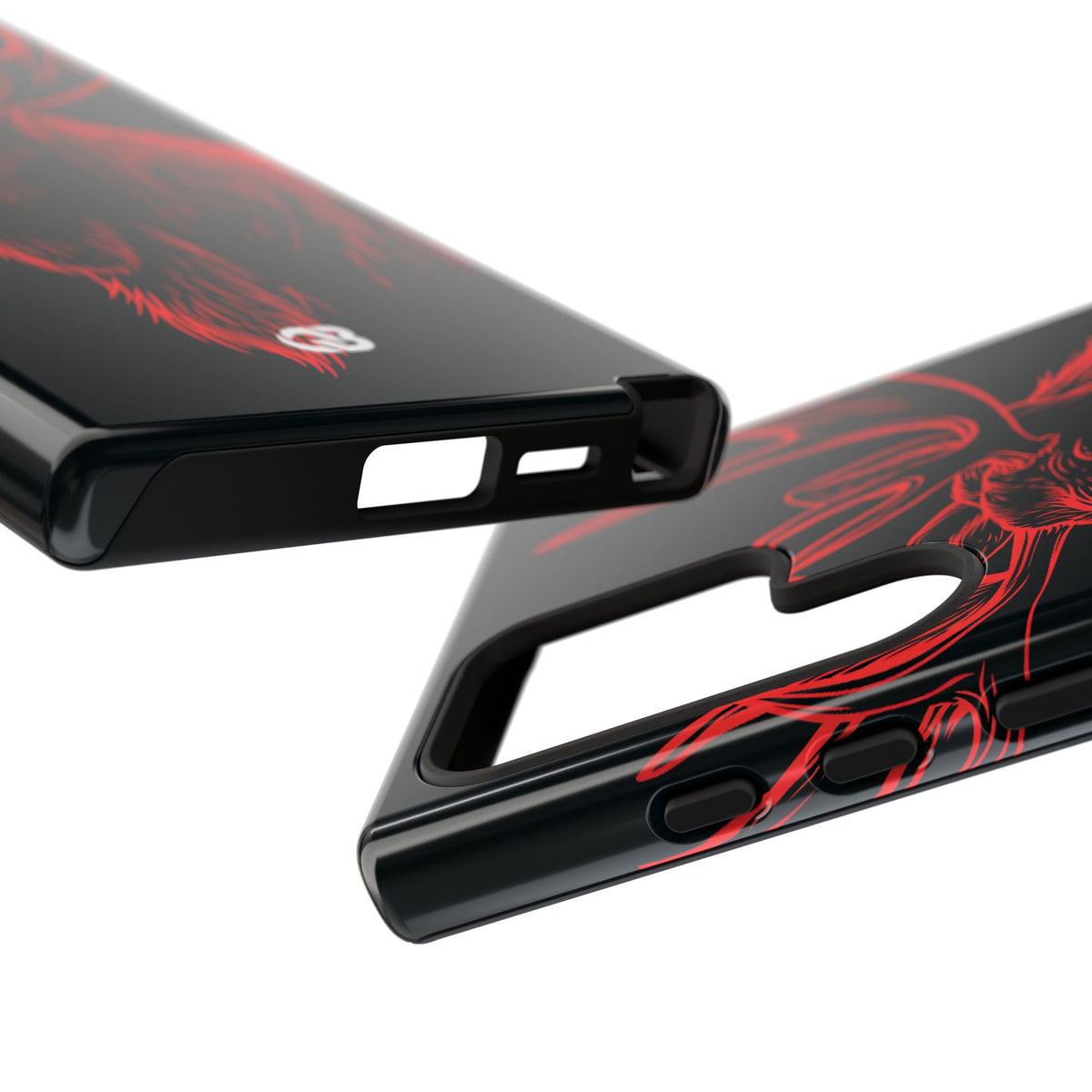 Nordic Elk · Tough Phone Case for Samsung · Black