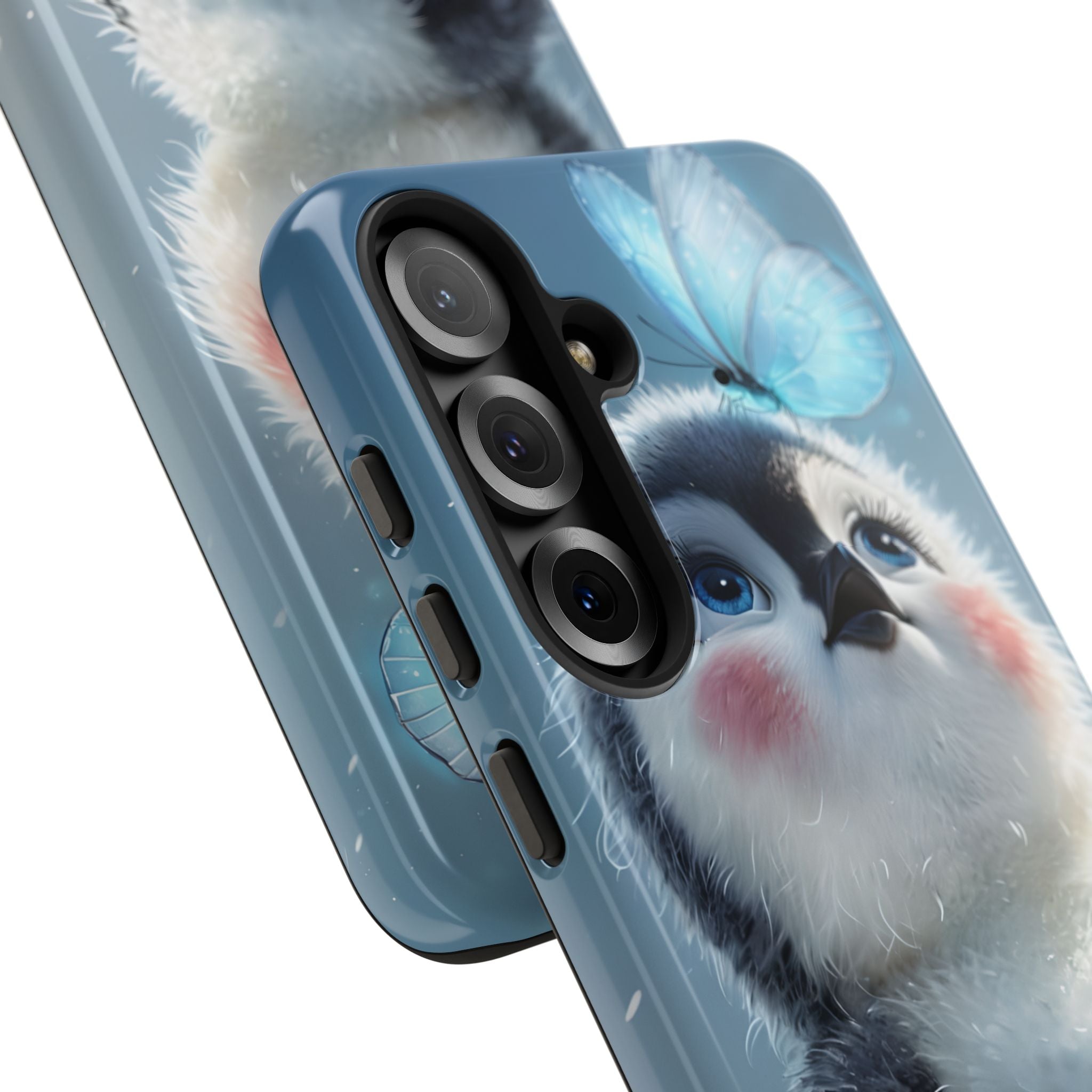 Frosty Penguin Glow · Tough Phone Case for Samsung