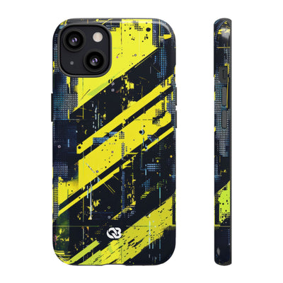 Acid Hazard · Tough Phone Case for iPhone · Yellow