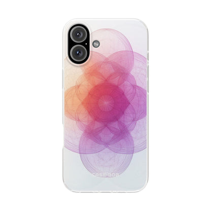 Floral Radiance iPhone 16 Plus Case - Soft