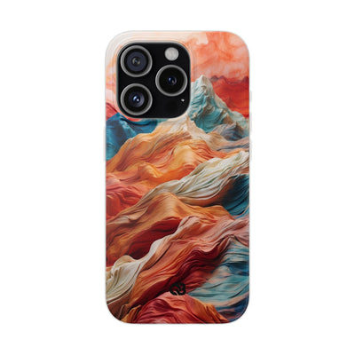 Molten Ridge Flow · Soft Phone Case for iPhone