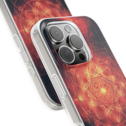 Radiant Mandala iPhone 16 Pro Skal - Mjukt