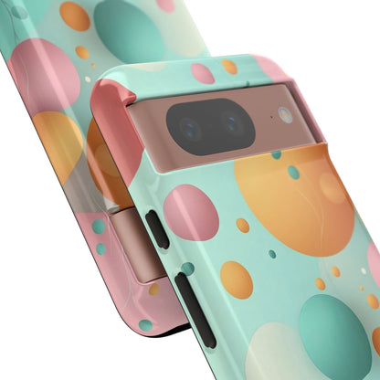 Pastel Circles Google Pixel 8 Case - Tough