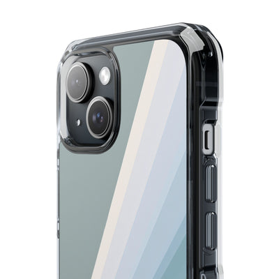 Green Impact MagSafe Phone Case for iPhone - Sage Prism Beam