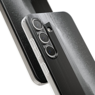 Black Lite Phone Case for Samsung - Brutalist Pixel Monolith