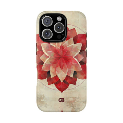 Crimson Petal Peak · Tough Phone Case for iPhone