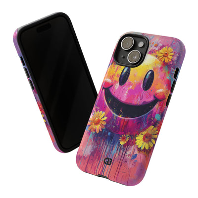 Vivid Grin Graffiti · Tough Phone Cover for iPhone