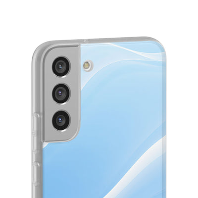 Glacial Contour Flow · Lite Phone Case for Samsung · Blue