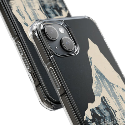 Blue Impact MagSafe Phone Case for iPhone - Frozen Navy Monolith