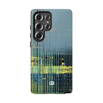 Acid Raster Circuit · Tough Phone Case for Samsung · Teal