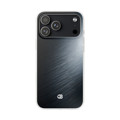 Brushed Obsidian Steel · Lite Phone Case for iPhone ·  Grey