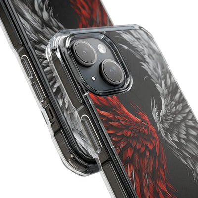 Split Crimson Wing · Impact Phone Case for iPhone · Magsafe