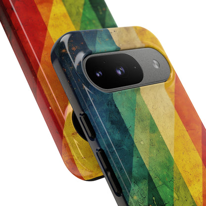 Diagonal Spectrum Google Pixel 9 Case - Tough