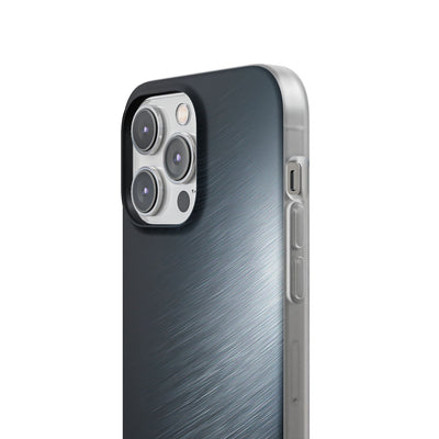 Brushed Obsidian Steel · Lite Phone Case for iPhone ·  Grey