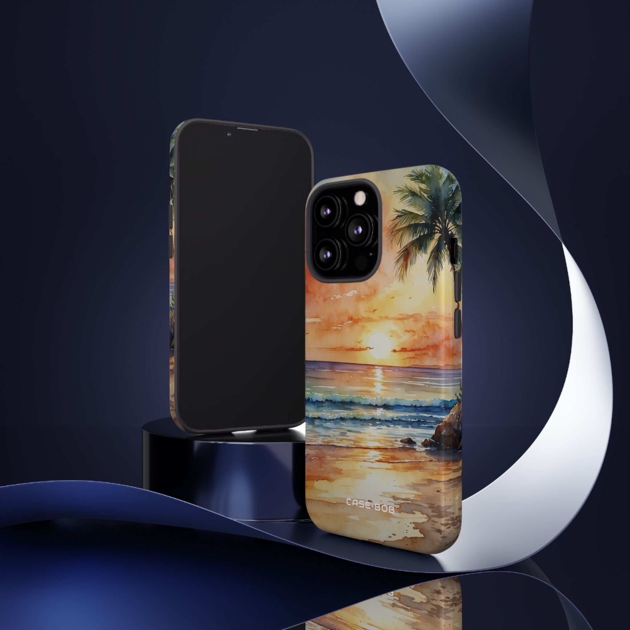 Sunset Palm iPhone 13 Pro Case - Tough