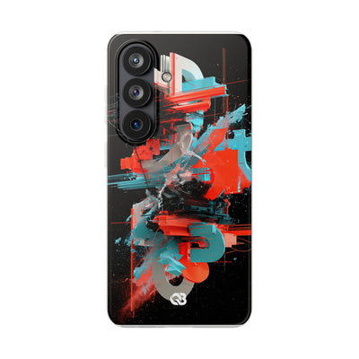 Fragmented Cyber Core · Lite Phone Case for Samsung · Black