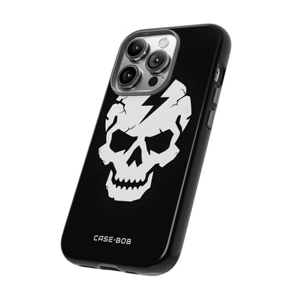 Lightning Skull iPhone 14 Pro Case - Tough
