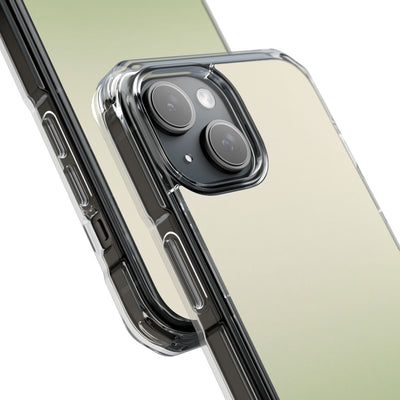 Green Impact MagSafe Phone Case for iPhone - Bone Sage Fade