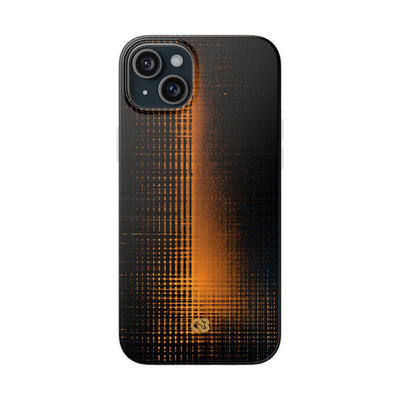Amber Frequency · Lite Phone Case for iPhone ·  Orange