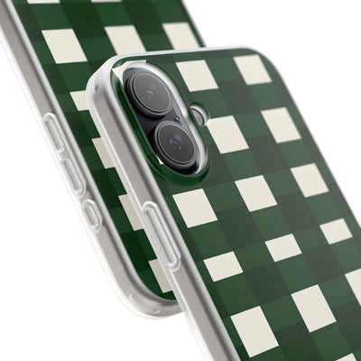 Hunter Green Plaid · Soft Handyhülle für iPhone