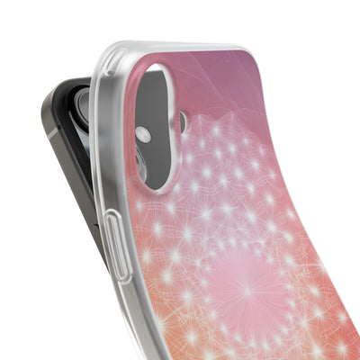 Radiant Stardust Mandala · Soft Phone Case for iPhone