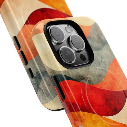 Cracked Wave Sunset iPhone 16 Pro Cover - Tough+