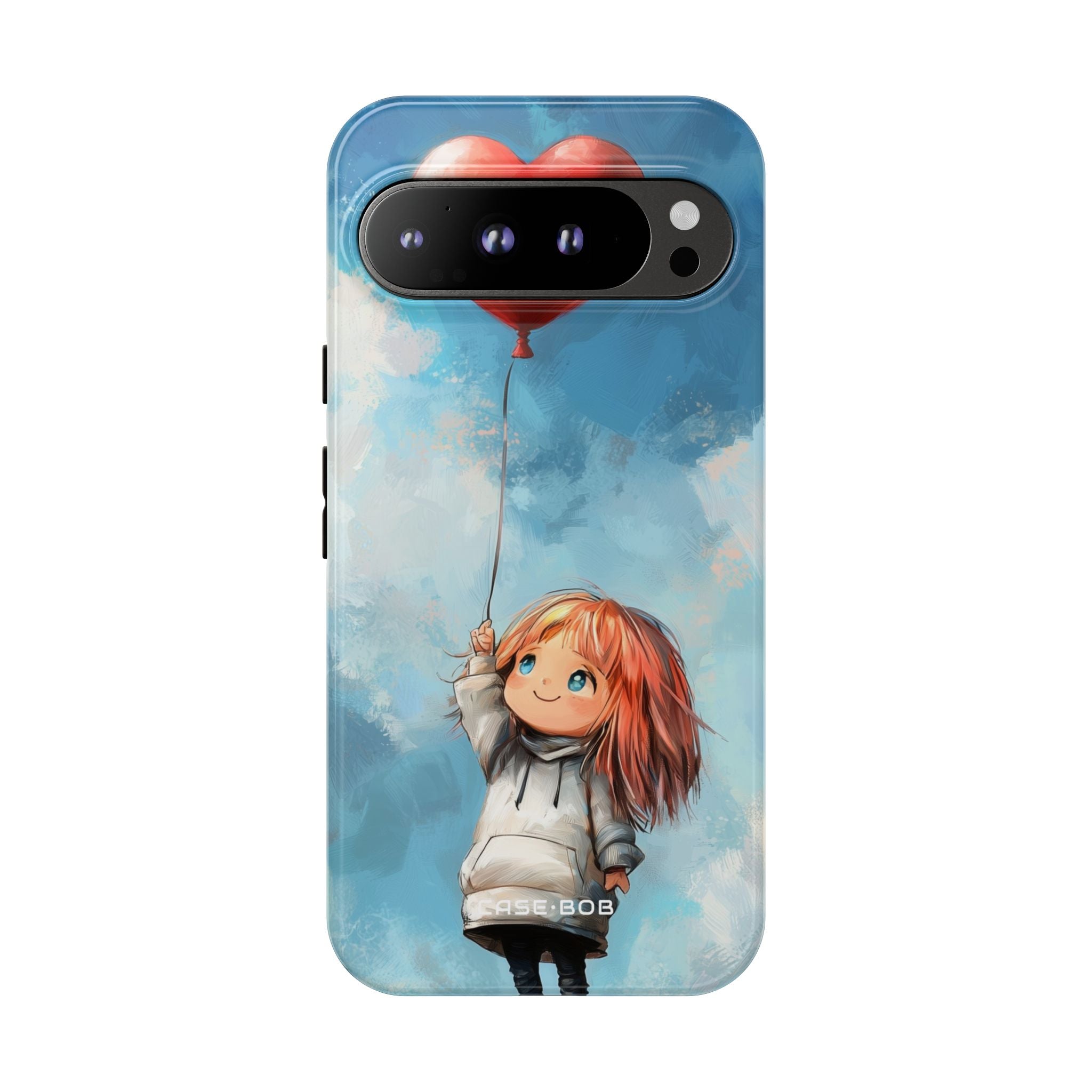 Heart Balloon Whimsy Google Pixel 9 Pro XL Case - Tough