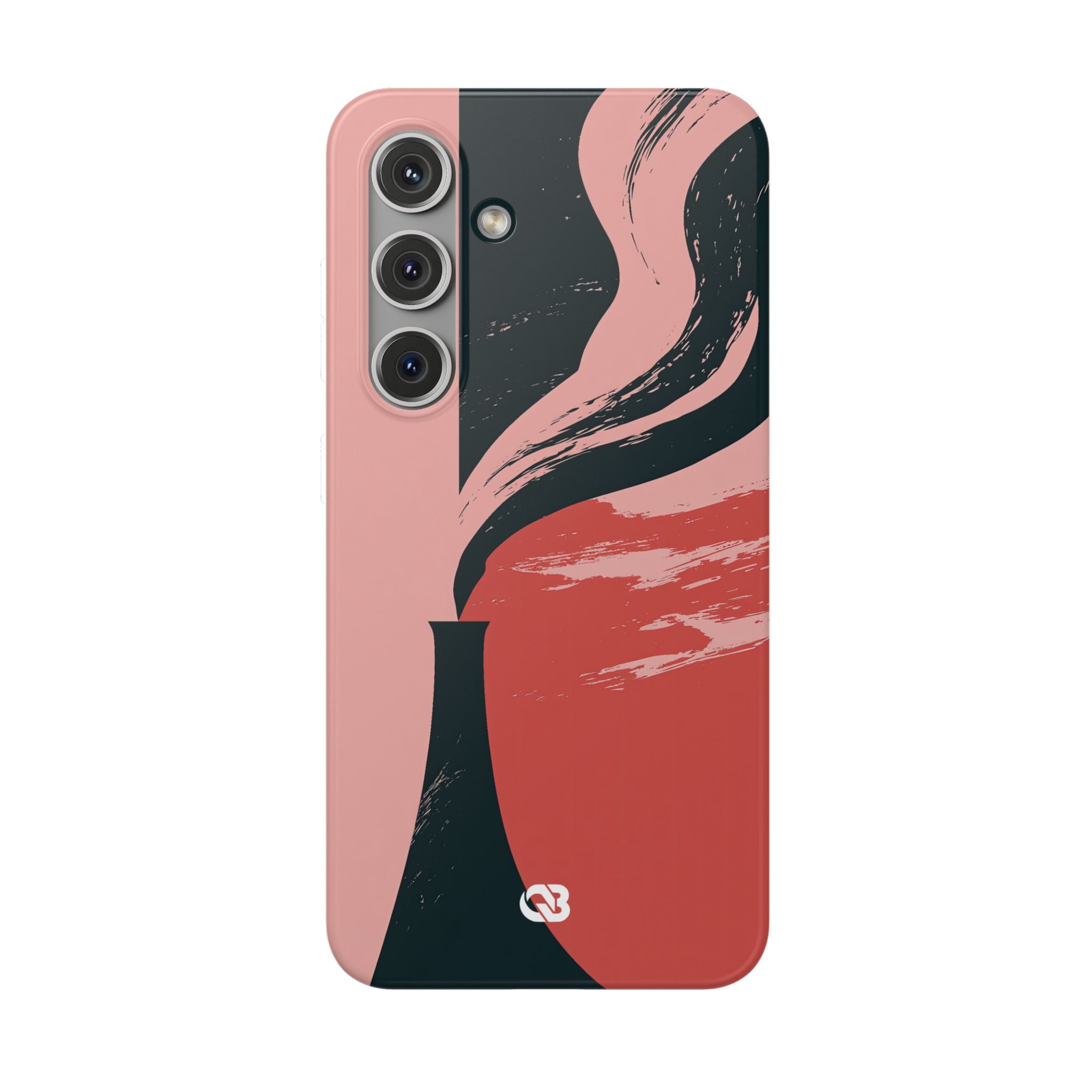 Pink Lite Phone Case for Samsung - Cinder Rose Plume