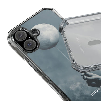 Moon Balloon iPhone 16 Case - Impact - CASE•BOB