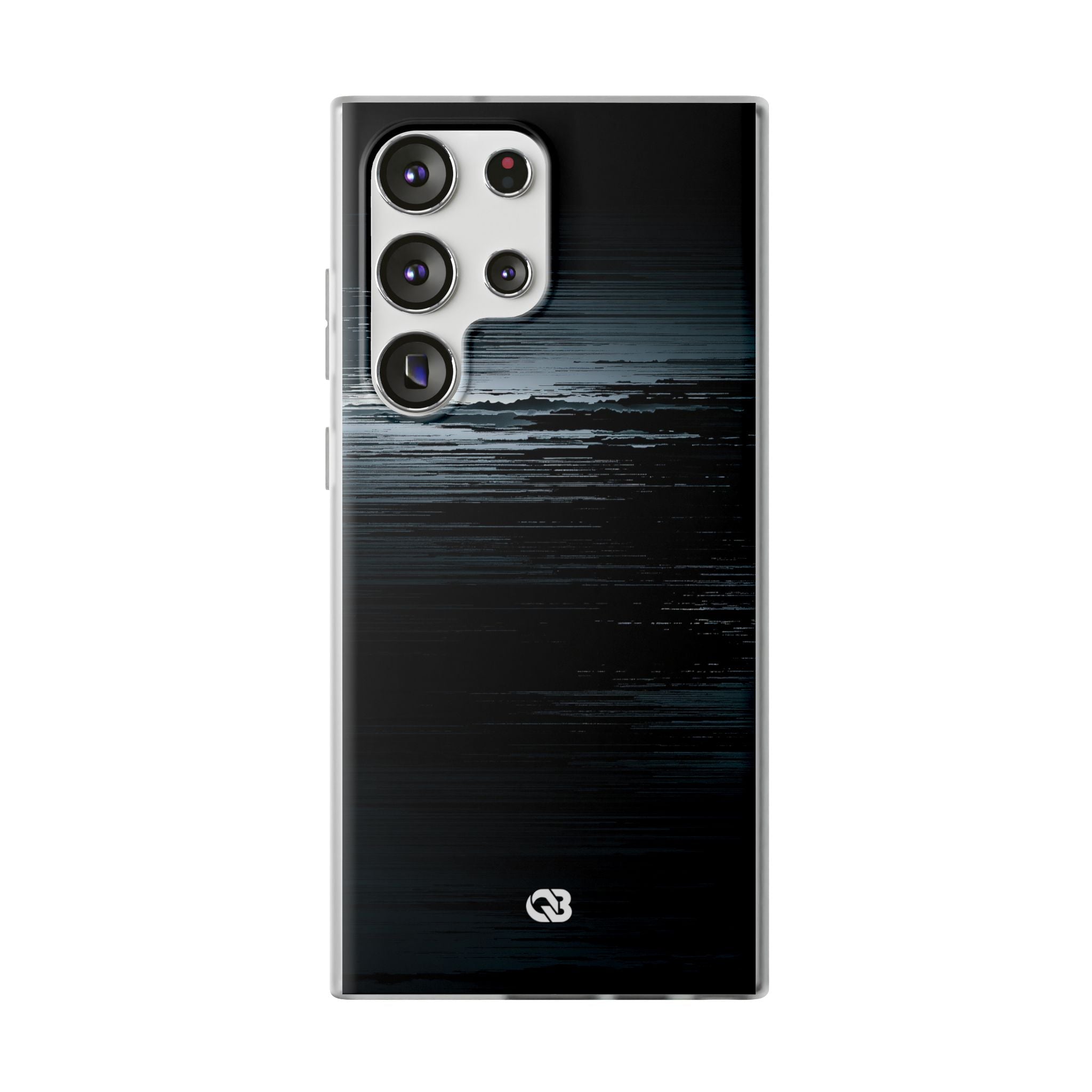 Black Lite Phone Case for Samsung - Frozen Signal Glitch