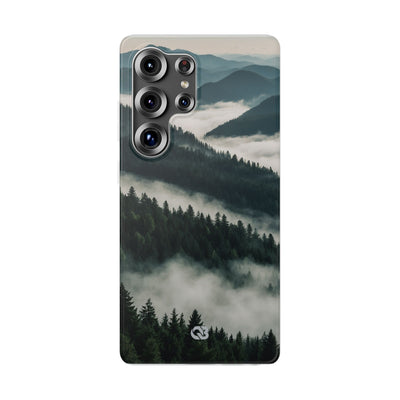 Misty Pine Peaks · Soft Phone Case for Samsung
