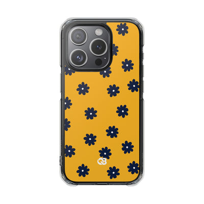 Navy Daisy Mustard · Impact Phone Case for iPhone · Magsafe