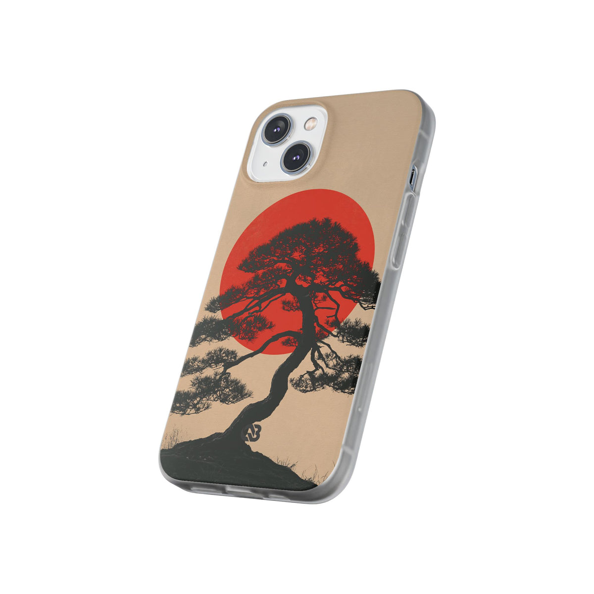 Crimson Pine Solitude · Lite Phone Case for iPhone ·  Beige