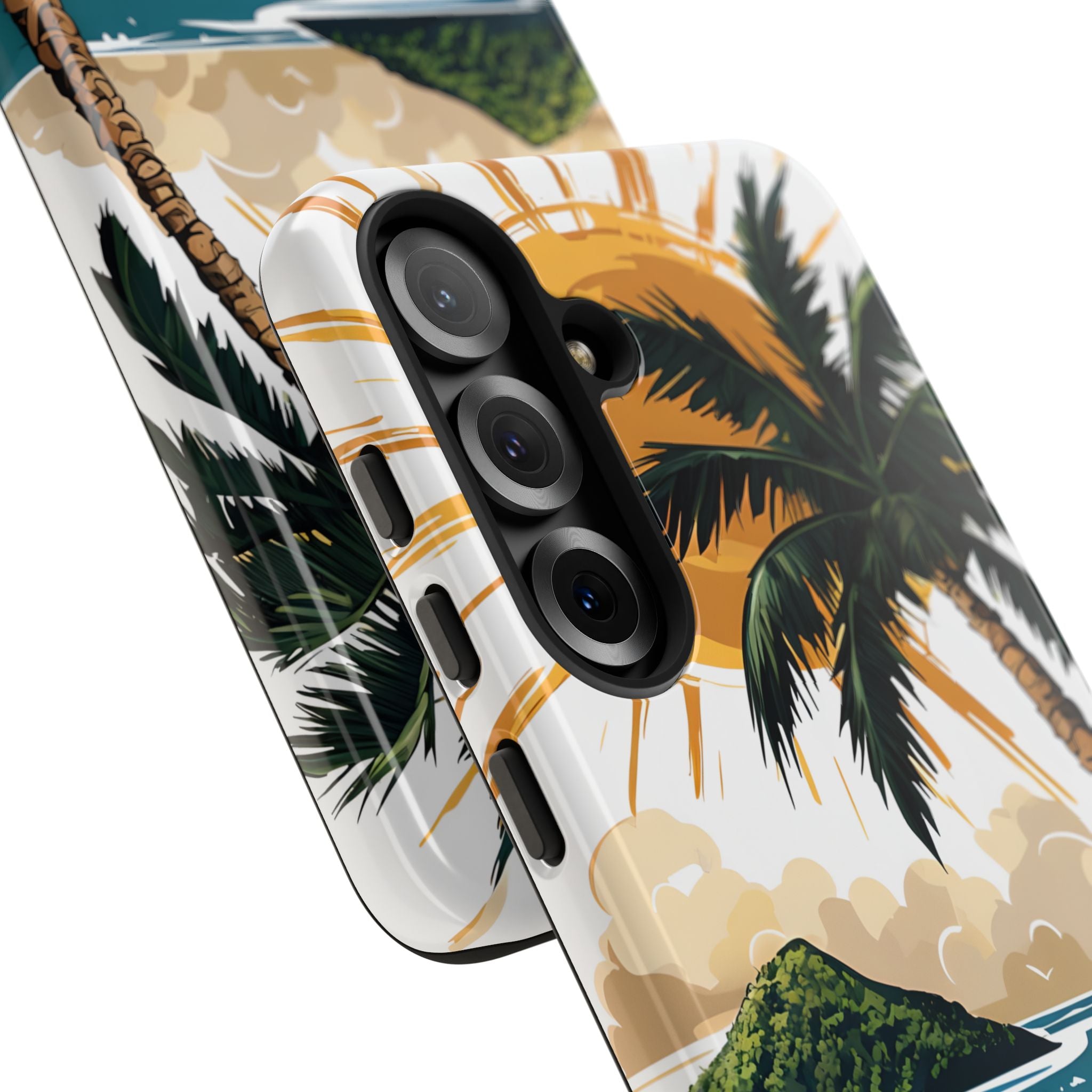 Radiant Coast Solitude · Tough Handyhülle für Samsung