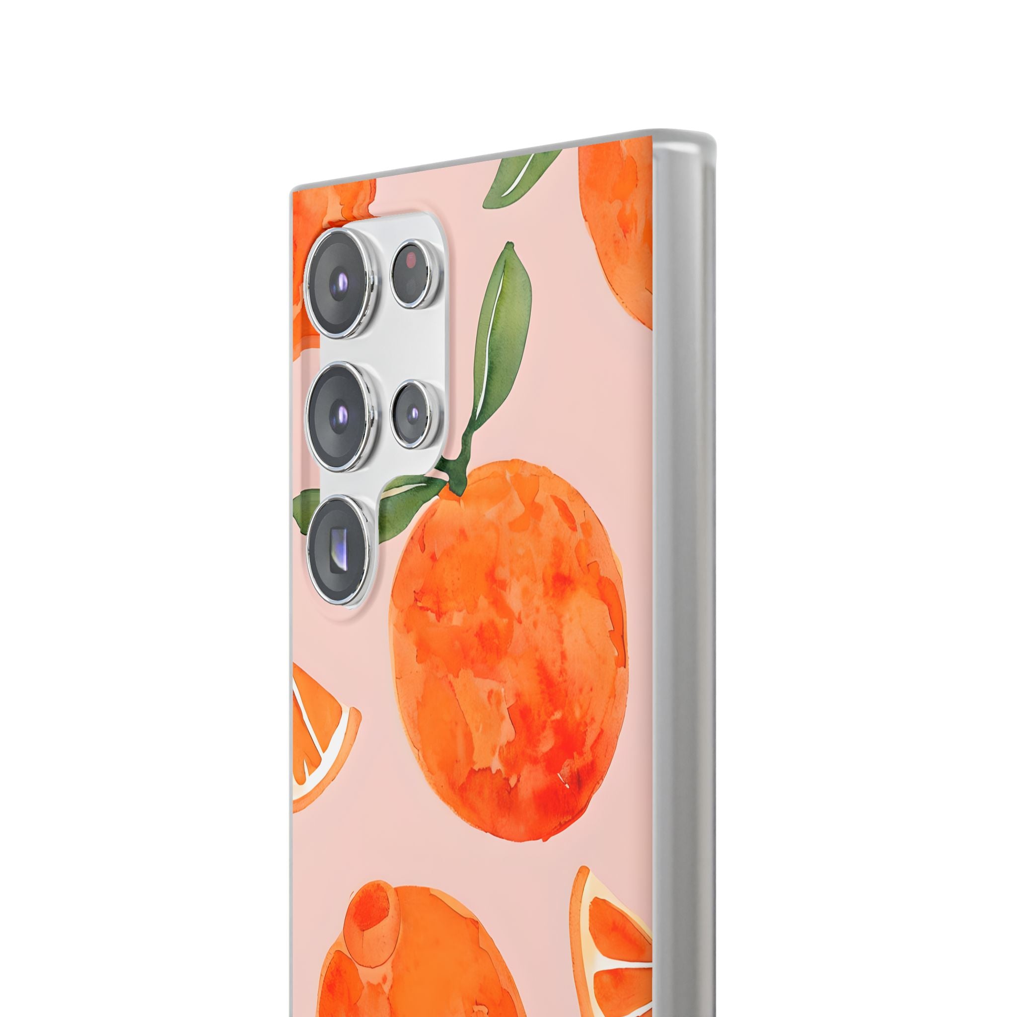 Sunkissed Orange Harvest · Soft Phone Case for Samsung