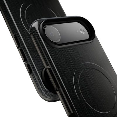 Black Tough 2.0 Magsafe Phone Case for iPhone - Brushed Obsidian Slate
