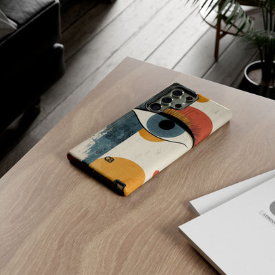 Distressed Azure Ocular · Tough Handyhülle für Samsung