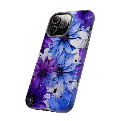 Ink Splatter Blooms · Tough Coque de téléphone pour iPhone