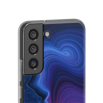 Radiant Strata · Lite Phone Case for Samsung · Blue