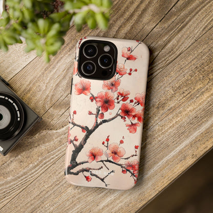 Blossom Shadow iPhone 16 Pro Max Case - Tough