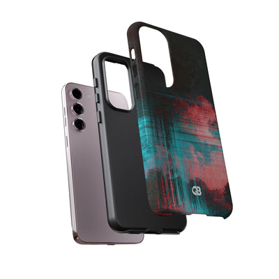 Digital Signal Drift · Tough Phone Case for Samsung · Black