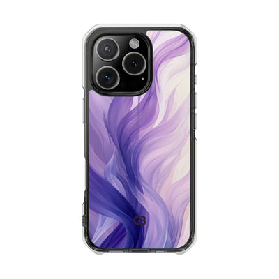 Amethyst Silk Waves · Impact Phone Case for iPhone · Magsafe